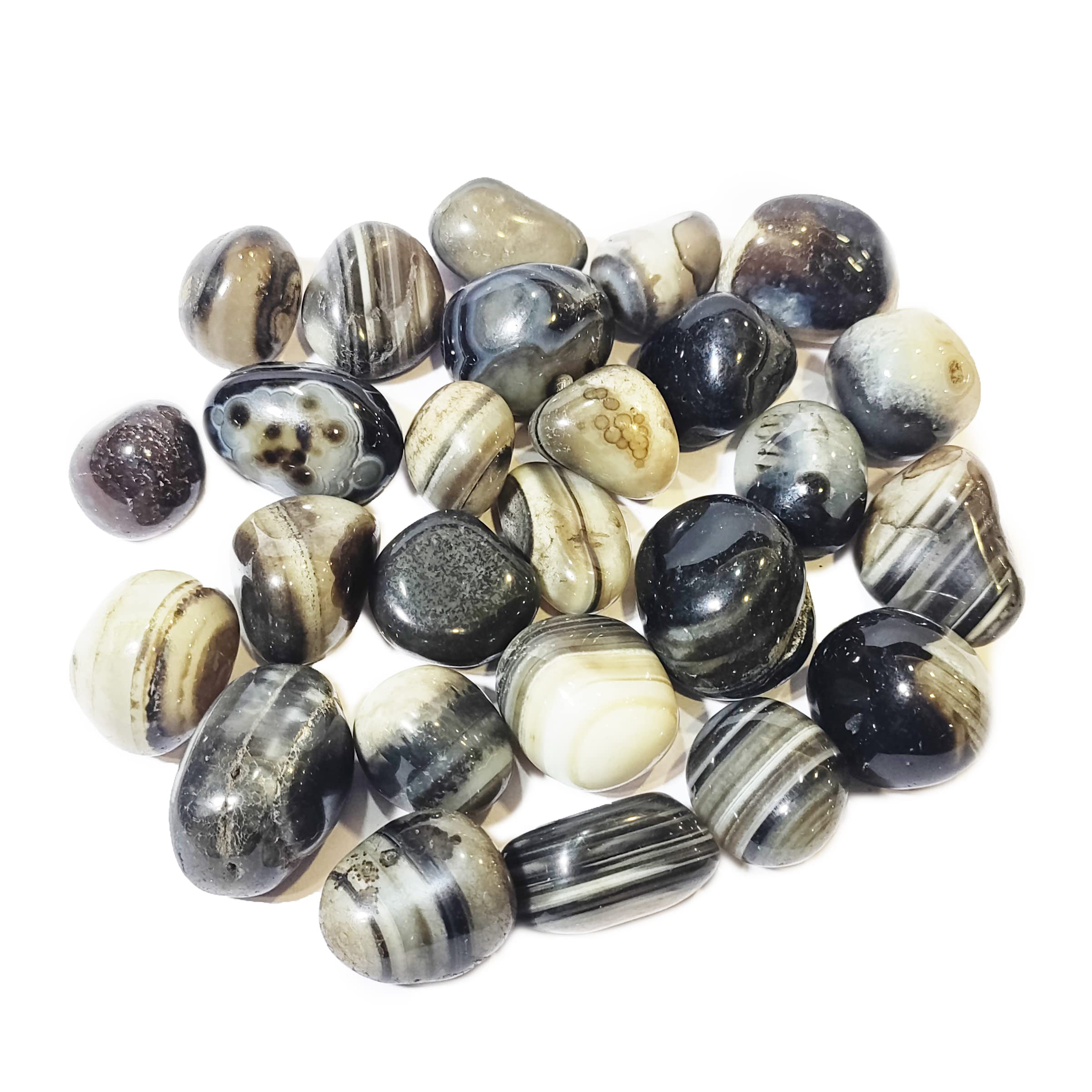 Sulemani Agate Tumbles Botswana Agate Natural Crystal Healing Stones Reiki Healing Crystals, Weight 100 Grams By REBUY (B09RB3GXPN) Amazon Price History, Amazon Price Tracker