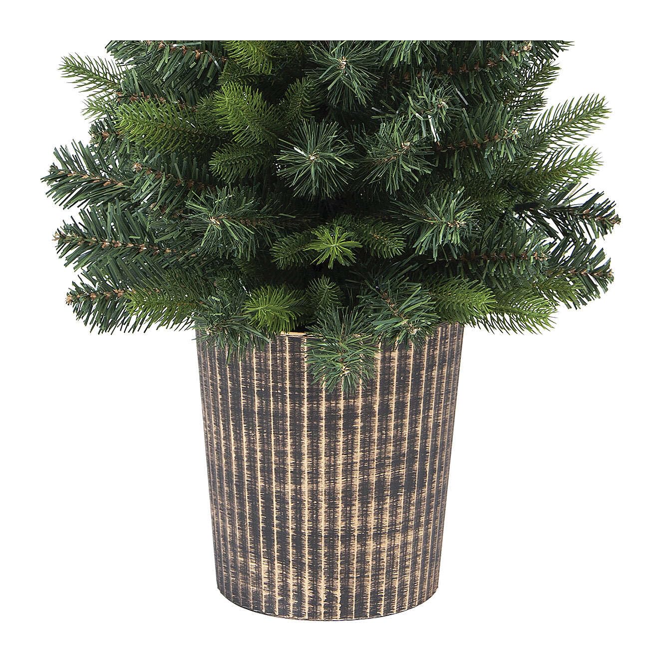 Holyart Alberi di Natale: Albero Natale Pinetto 90 cm con vaso pe pvc