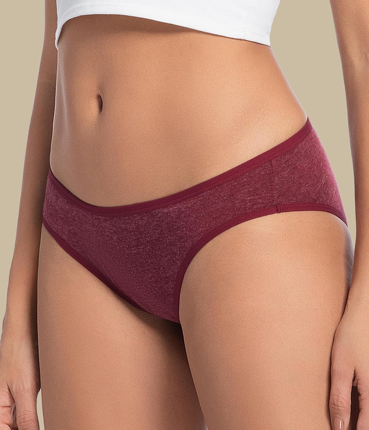 Merino Wool Underwear Women 3 Pack, Breathable Wooly Panties, Bikini Ladies Briefs Underwear - Image 2