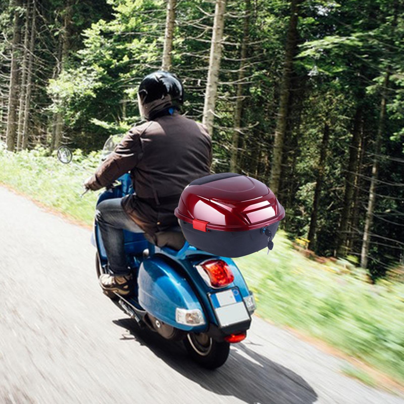 Pudełko na bagażnik motocyklowy, pudełko do przechowywania do organizacji