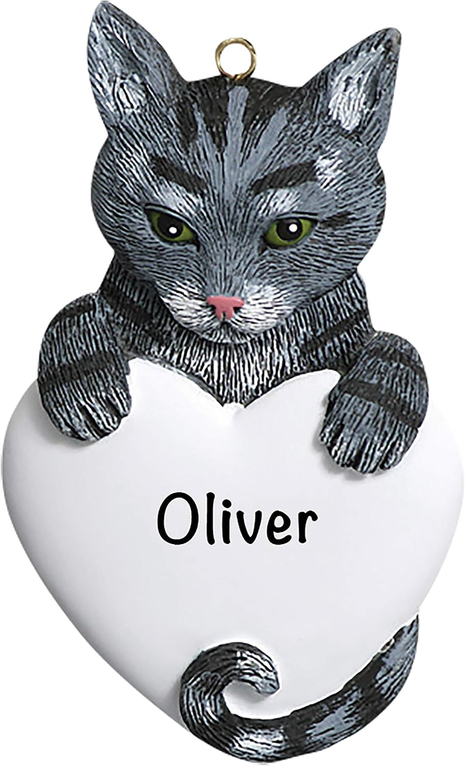 Cat Ornament Personalized Christmas Tree Ornaments for
