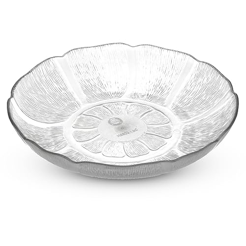 Carlisle FoodService Products Petal Mist - Cuenco de plástico, 8 pulgadas de diámetro para catering, bufés, restaurantes, policarbonato (Pc), 24