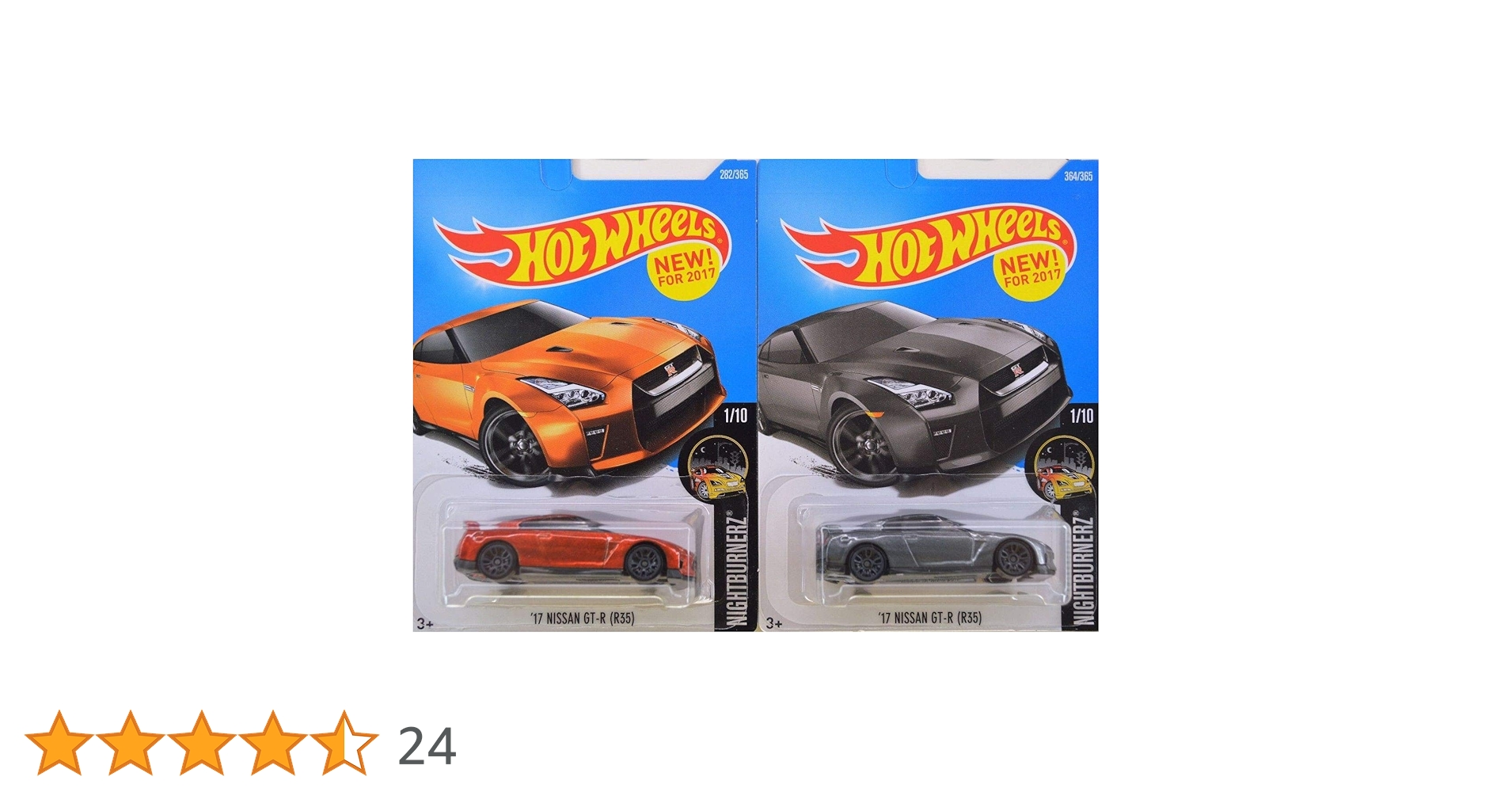 Hot Wheels Nissan GT-R ミニカーセット Hot Wheels 1:64 Nissan Skyline GT-R Premium Collector Set