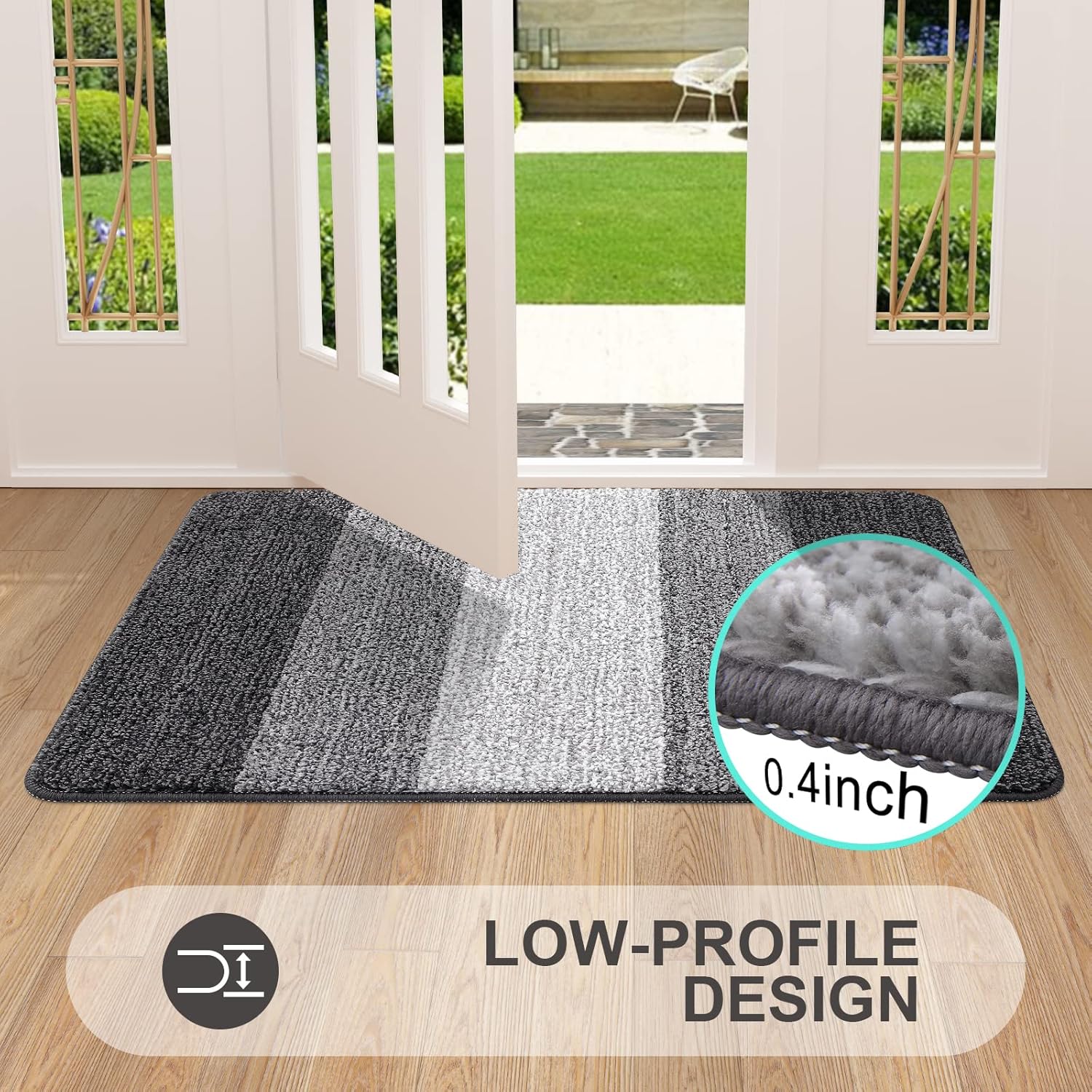 Non-Slip Doormat and Mud Trapper