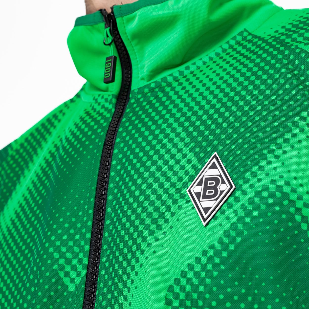 Borussia Mönchengladbach Trainingsjacke „Performance“ Grün | Offizieller Fanartikel Fohlenshop | Gladbach Trainingsjacke