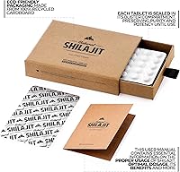 Vista 3 de Natural Shilajit Tabletas – 120 gotas secas 100% puro Shilajit para hombres y mujeres con ácido fúlvico y más de 85 minerales traza para un máximo