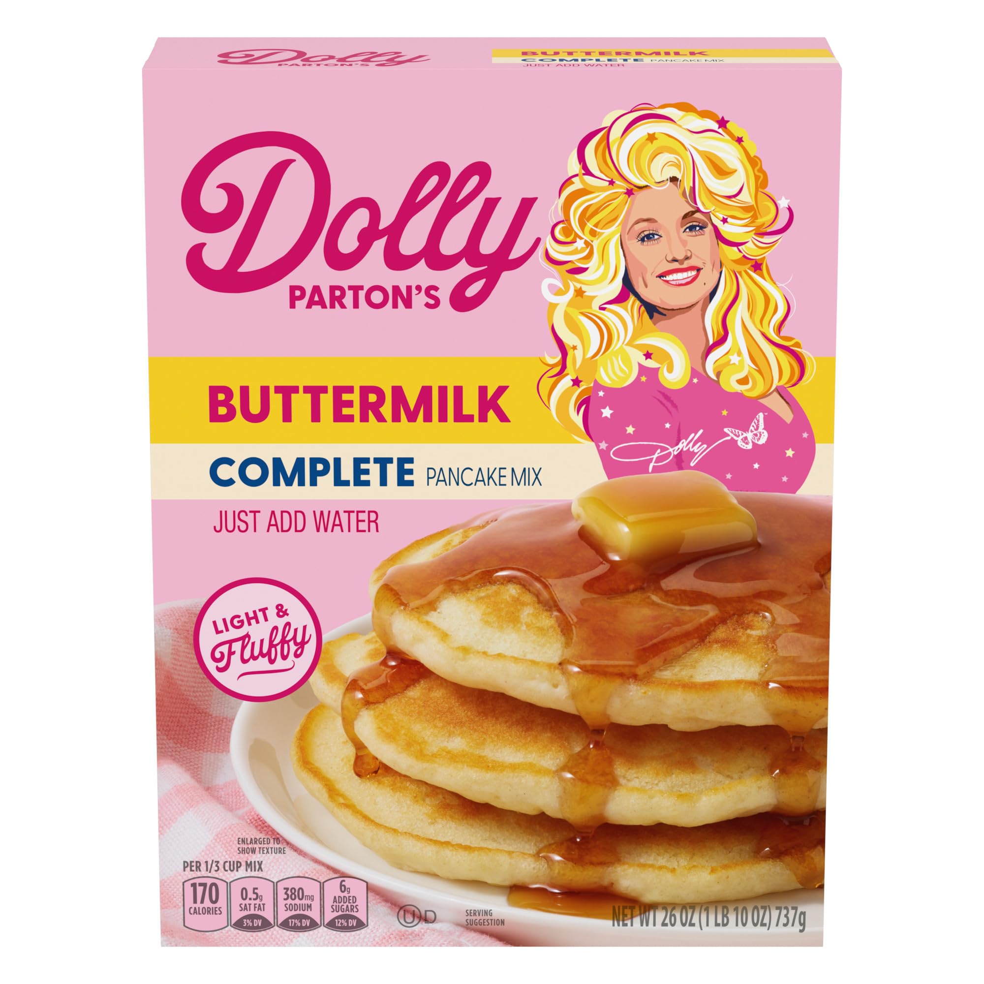 Dolly Parton's Buttermilk Pancake Mix, 26 oz.