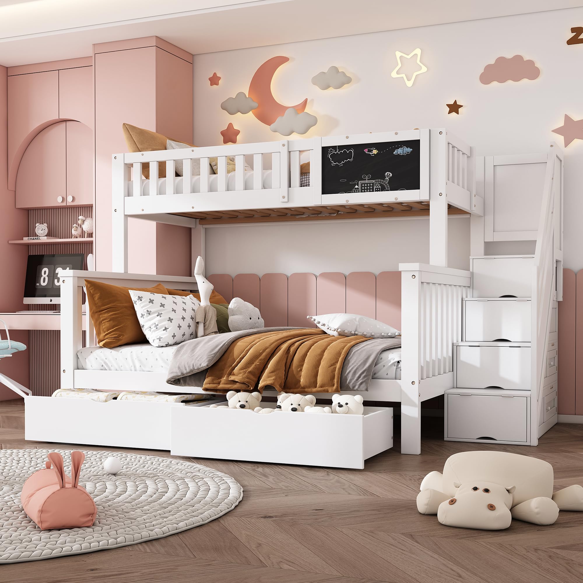 Cama Litera Dolamaní Litera Y Cama De Casa Para 2 Niños, Con Ventana, 2  Cajones Con Literas Matrimonio 135x190 Doble, image size:2000x2000