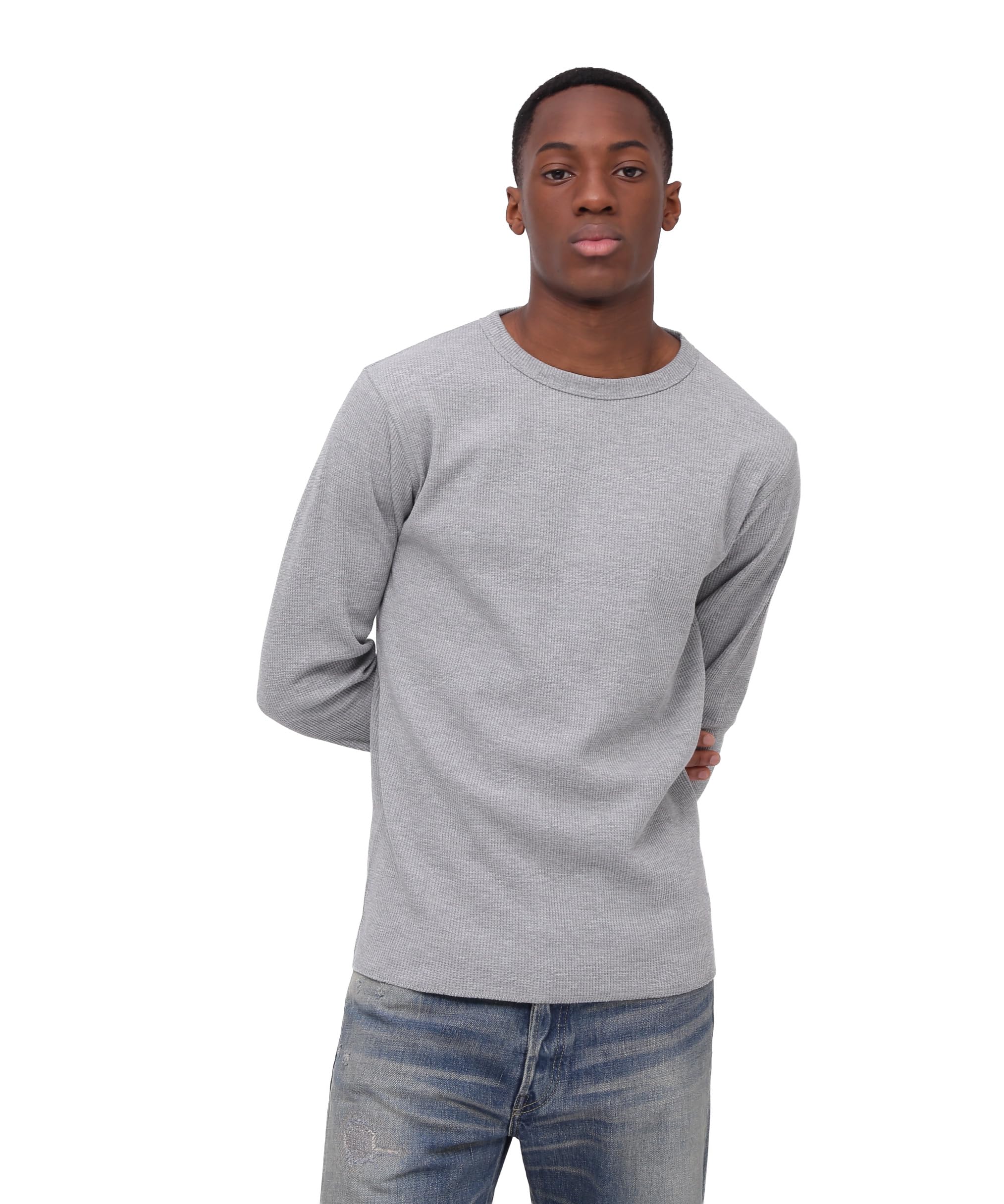 Amazon.co.jp: [Avirex] 【DAILY】 L/S THERMAL CREW NECK T-SHIRT