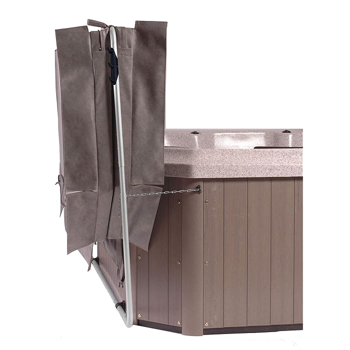 Buy Puri Tech Cover Lifts Fold Bottom or Deck Mount Spa & Hot Tub Cover Lift Removal System