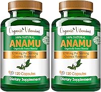 Vista 5 de Vitaminas Orgánicas Anamu 1250mg 100% Cultivado Orgánicamente 120 Cápsulas Petiveria Allicea