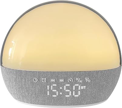 RED5 LED Colour Changing Ambient Noise Sleep Aid Alarm Clock & Bluetooth Speaker