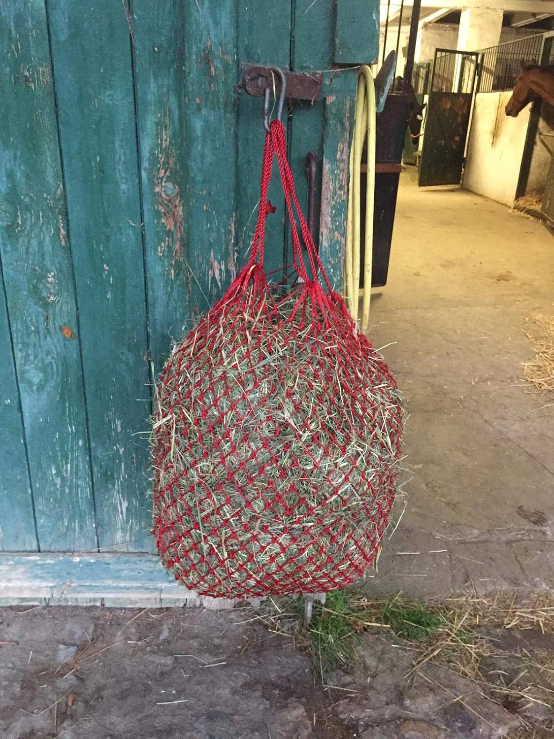 Fine-meshed hay net for horses, for species-appropriate feeding, improved digestion - Image 4