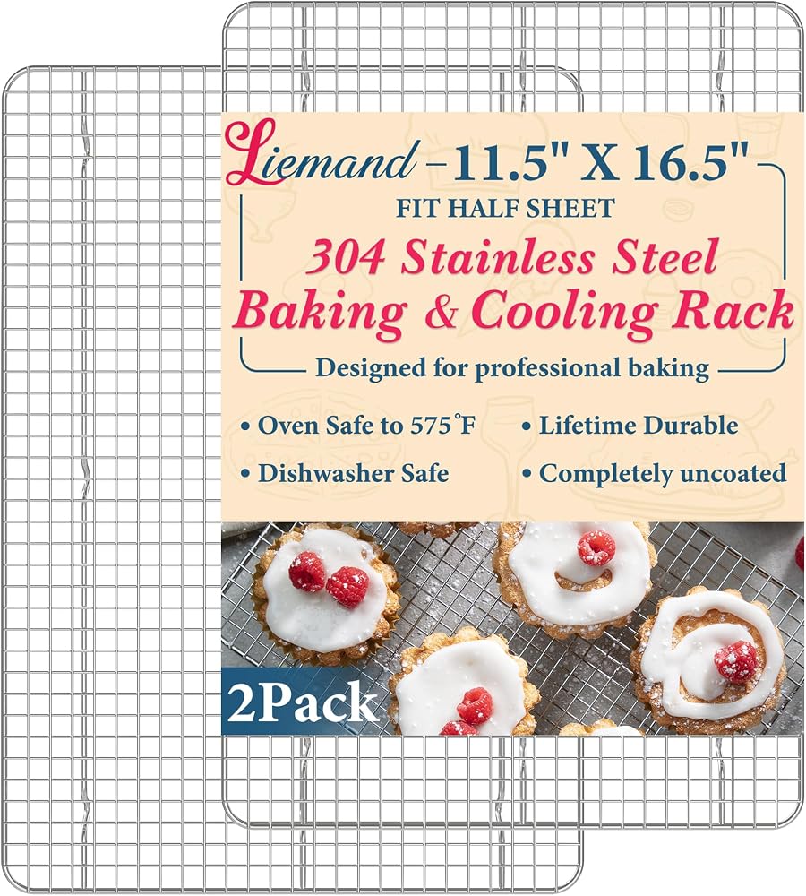 Cooling Racks 11.5 x 16.5 Inch, Oven Safe