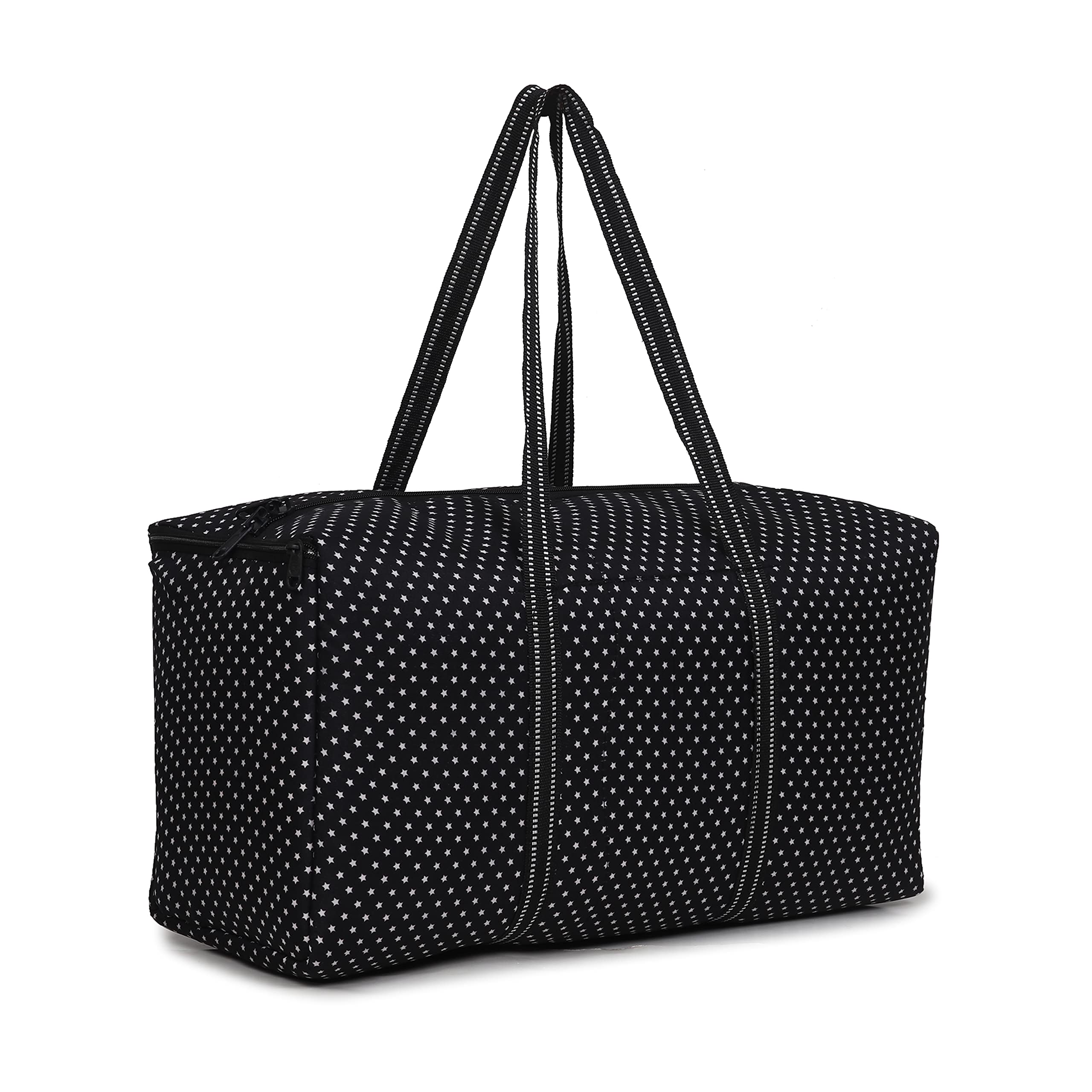 zeemokad Travel Extra Large Black Bag Dot Digin Man Woman-picture-37