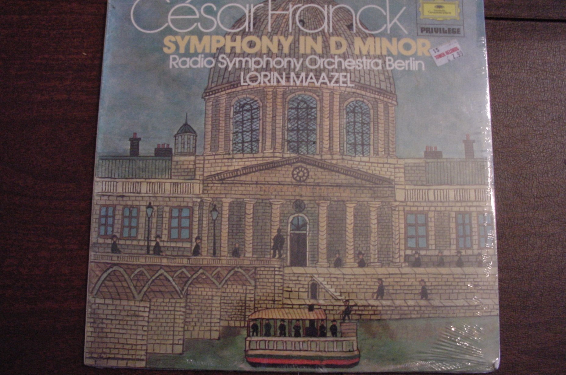 Amazon.com: Cesar Franck; Symphony in D Minor [LP] : Lorin Maazel