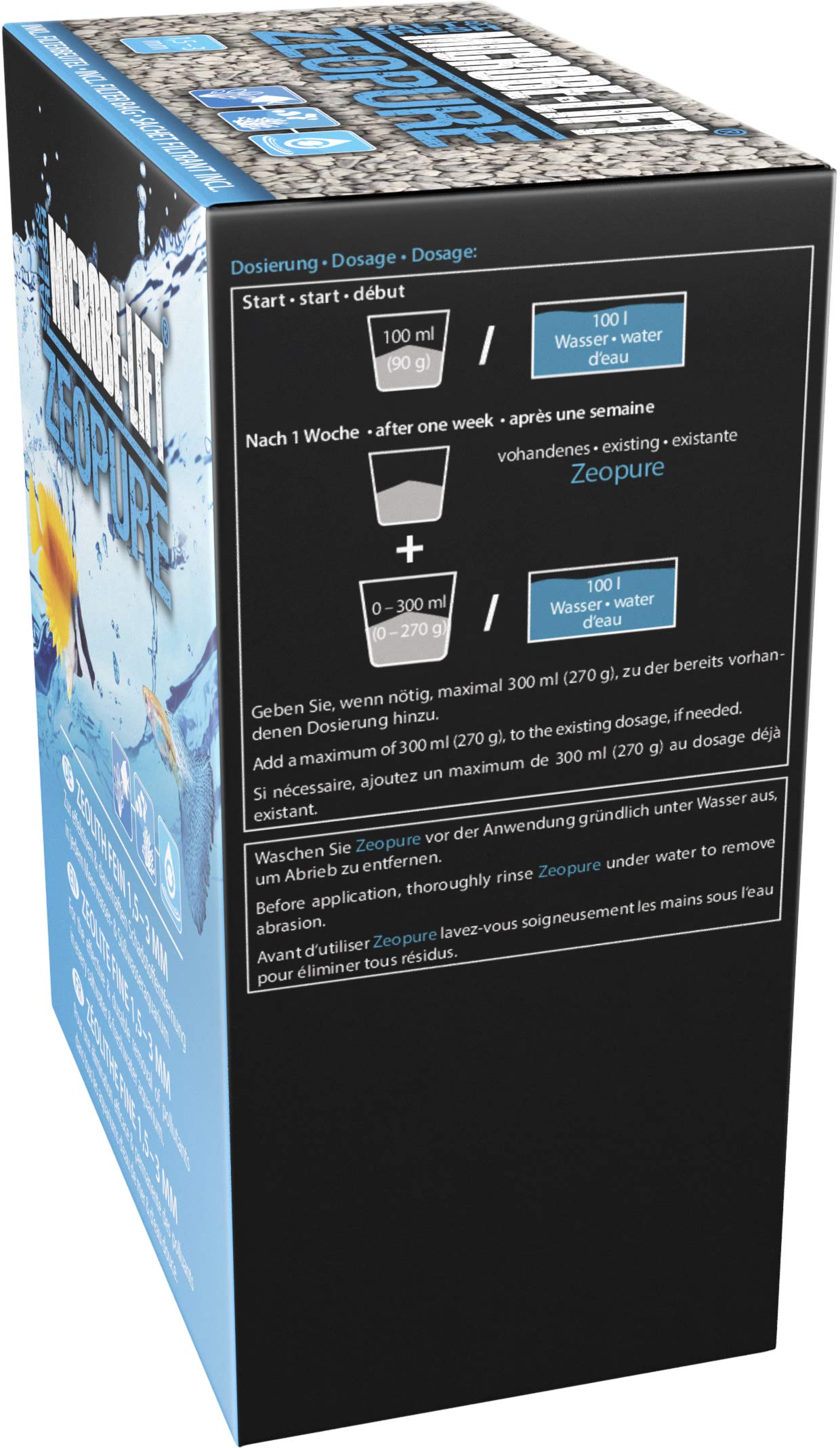 Microbe-Lift Zeopure Granulato Zeolite Per Acquario | 3.5 Kg | Contro Alghe E Tossine | Per Acqua Dolce E Marina - Foto 4