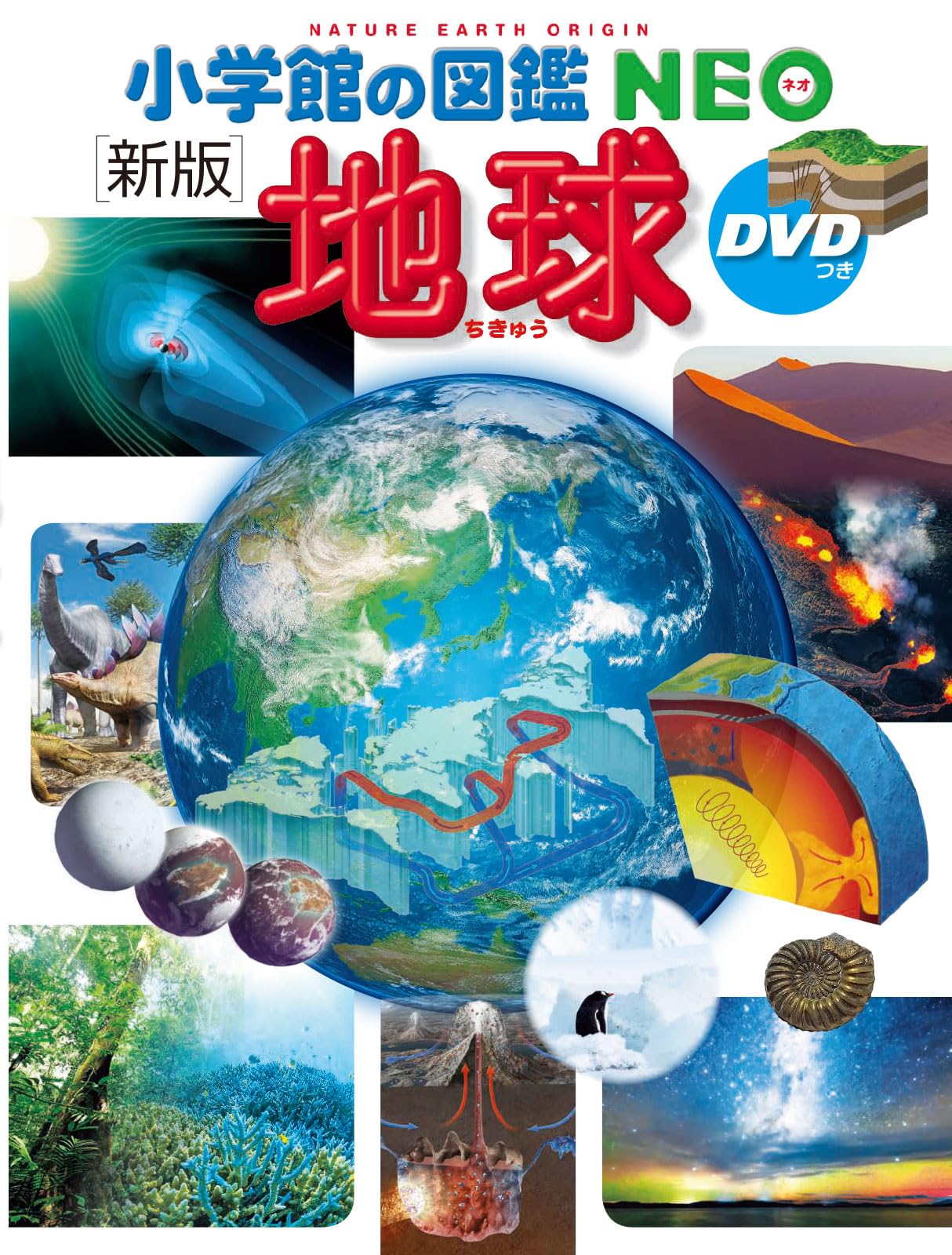 新版]地球 DVDつき (小学館の図鑑NEO 10) | 丸山 茂徳, 花輪 公雄 