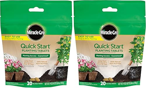 Miracle-Gro Tabletas de siembra de inicio rápido (paquete de 2)
