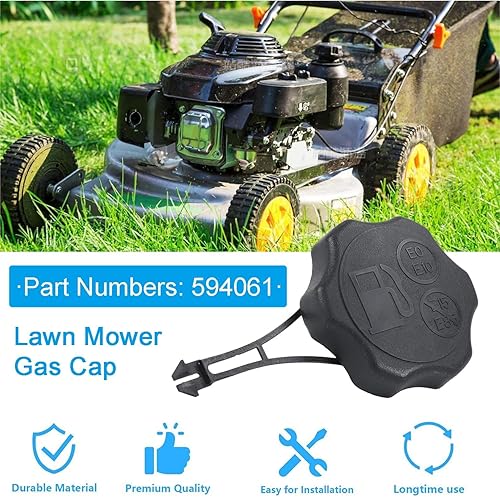 Miniatura 3 de 594061 Fuel Tank Cap for B&S Toro Craftsman Lawn Mower Gas Tank Caps Replacement