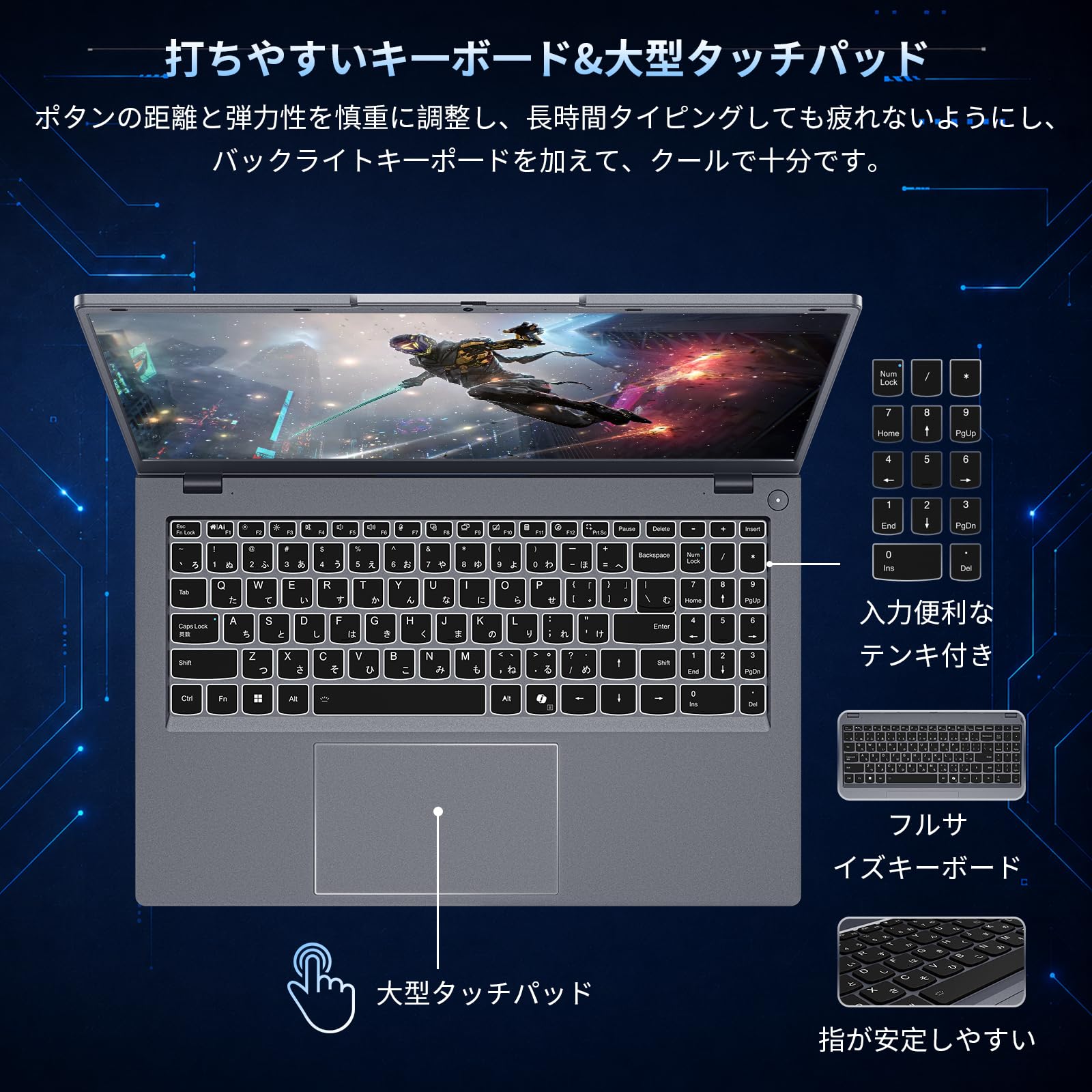 Amazon.co.jp: ノートパソコン Ultra5 115Uプロセッサー搭載 8コア10