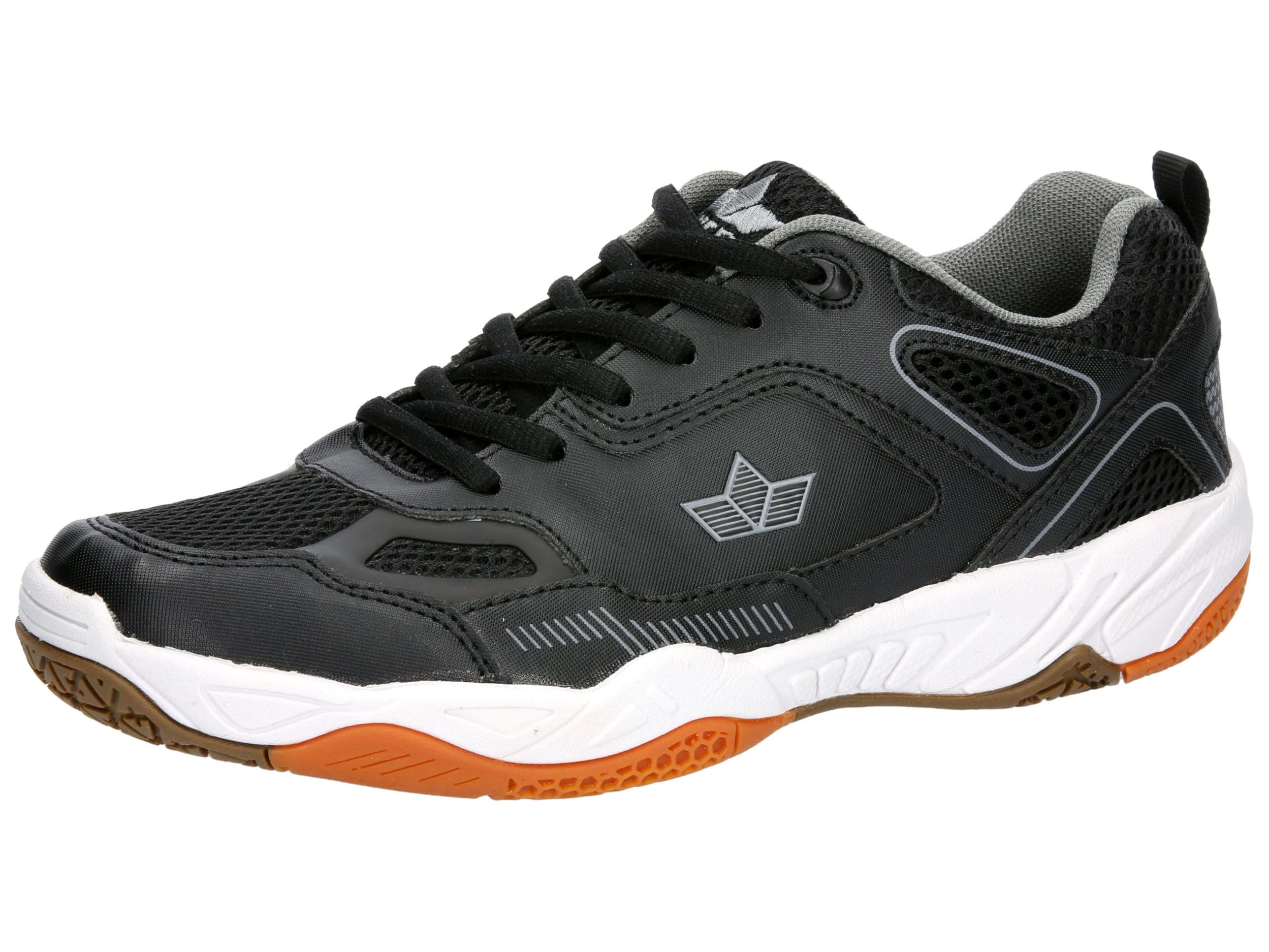 Lico Herren Hallenschuh Sportschuh Sprint Indoor, schwarz/grau, 39 EU