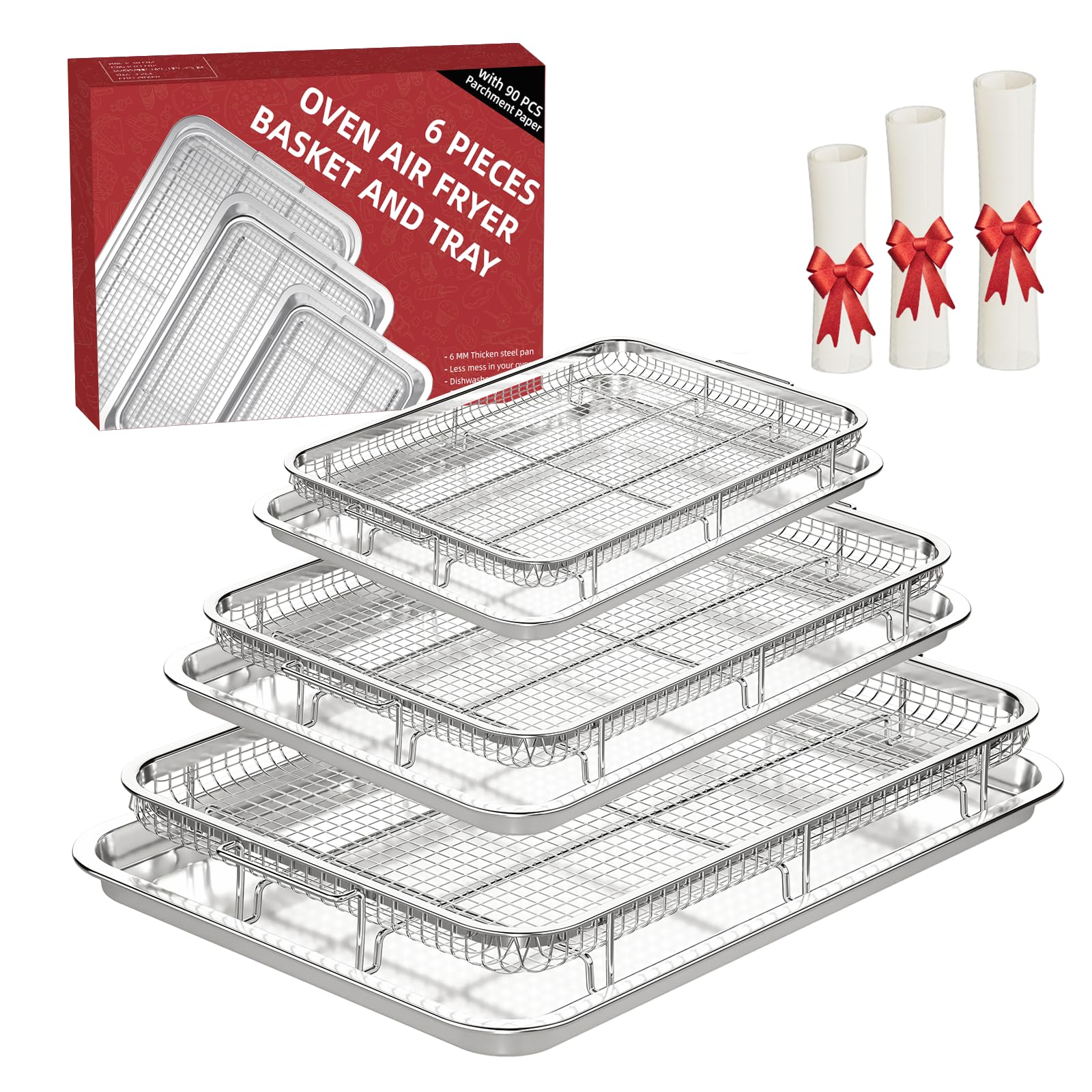 THORSES air fryer basket set