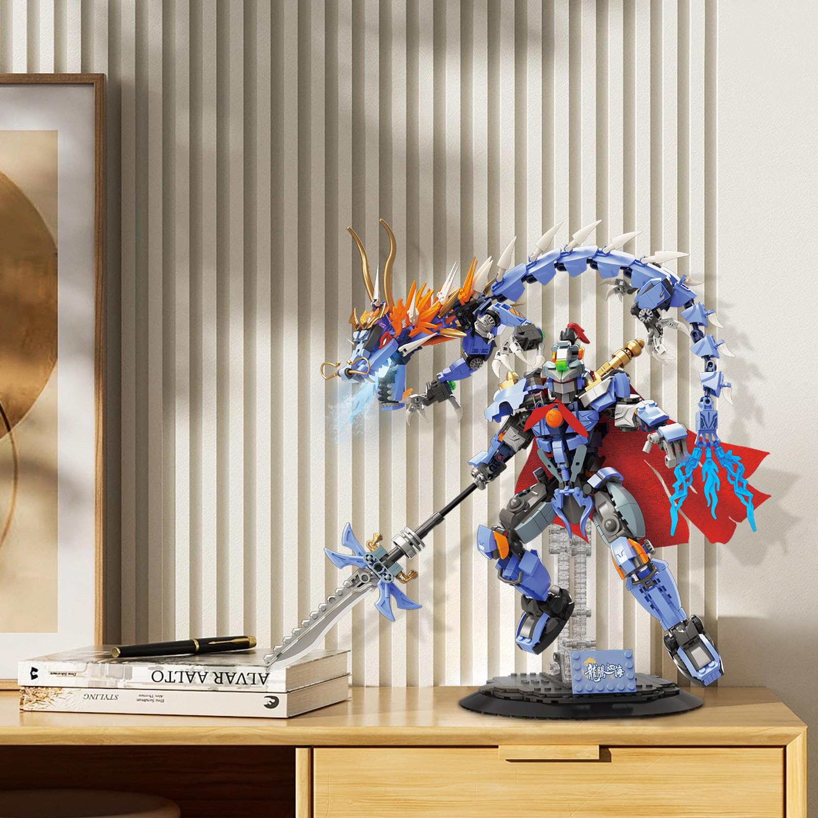 Amazon.com: JMBricklayer Mechanical Dragon Building Set for Adults 