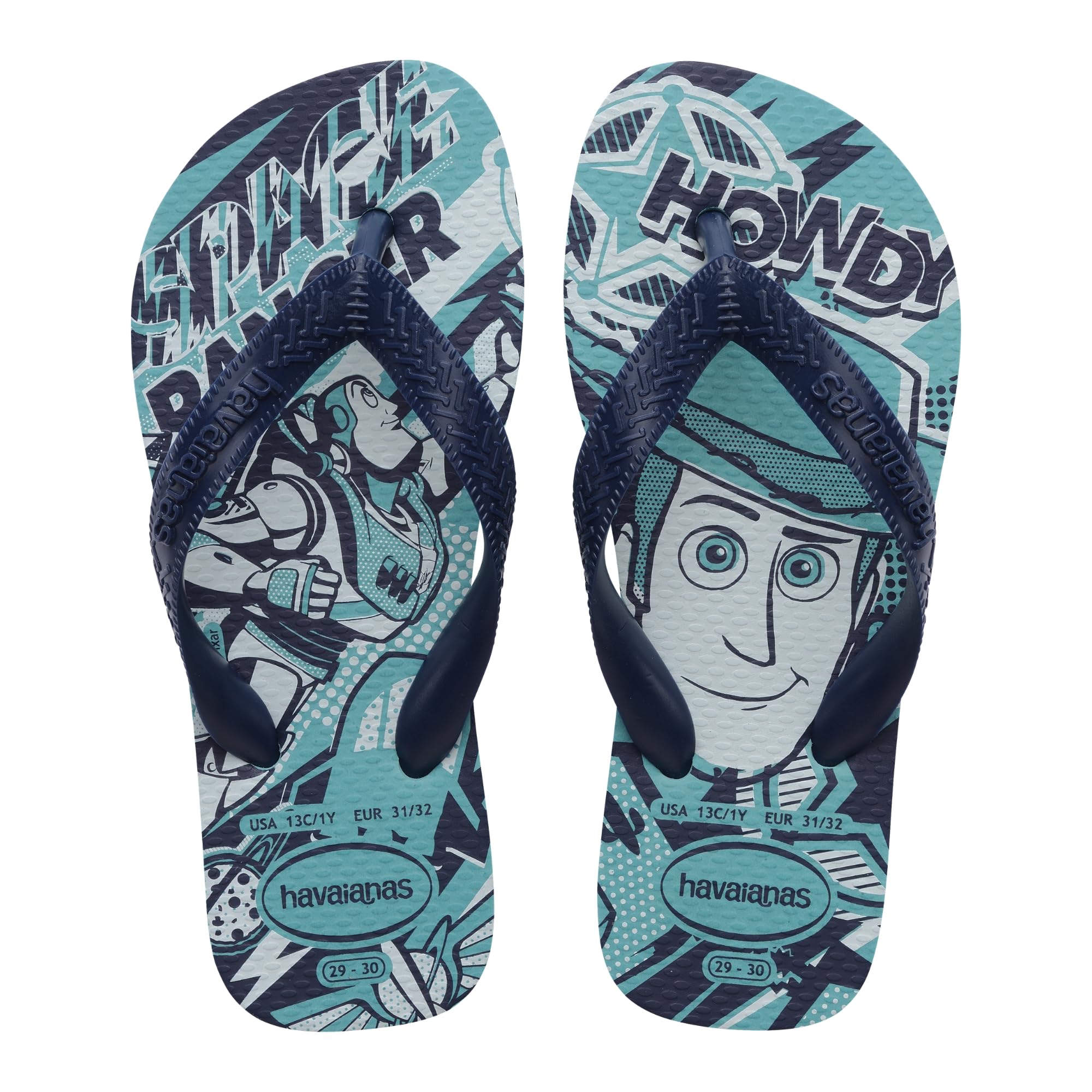 Havaianas Kids Disney Unisex kids FlipFlop Blue/Navy 12/13 UK Child
