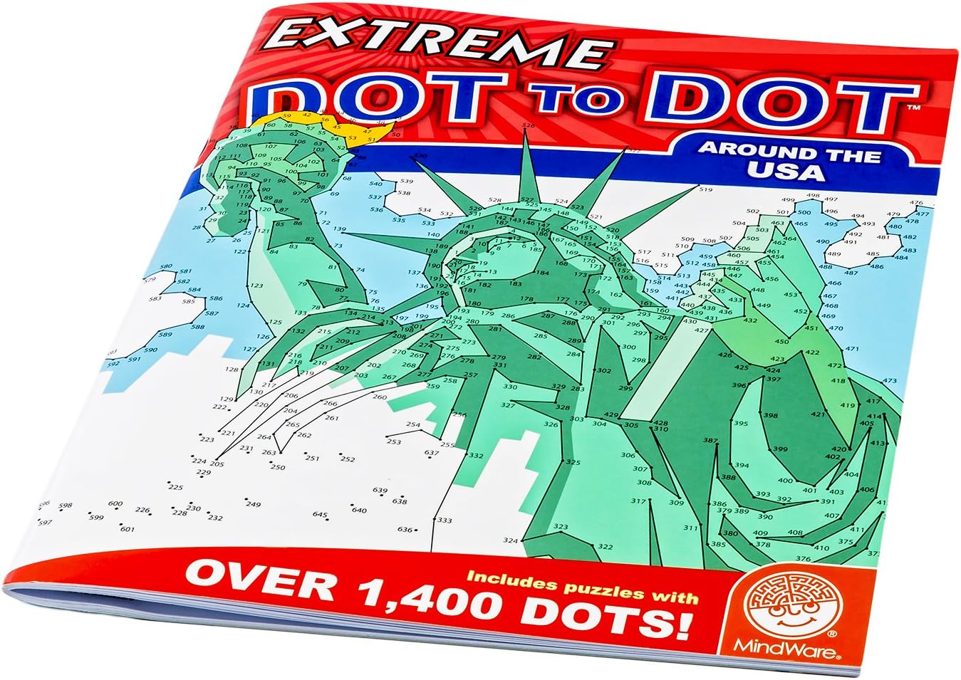 Extreme Dot to Dot Around The USA Puzzle
