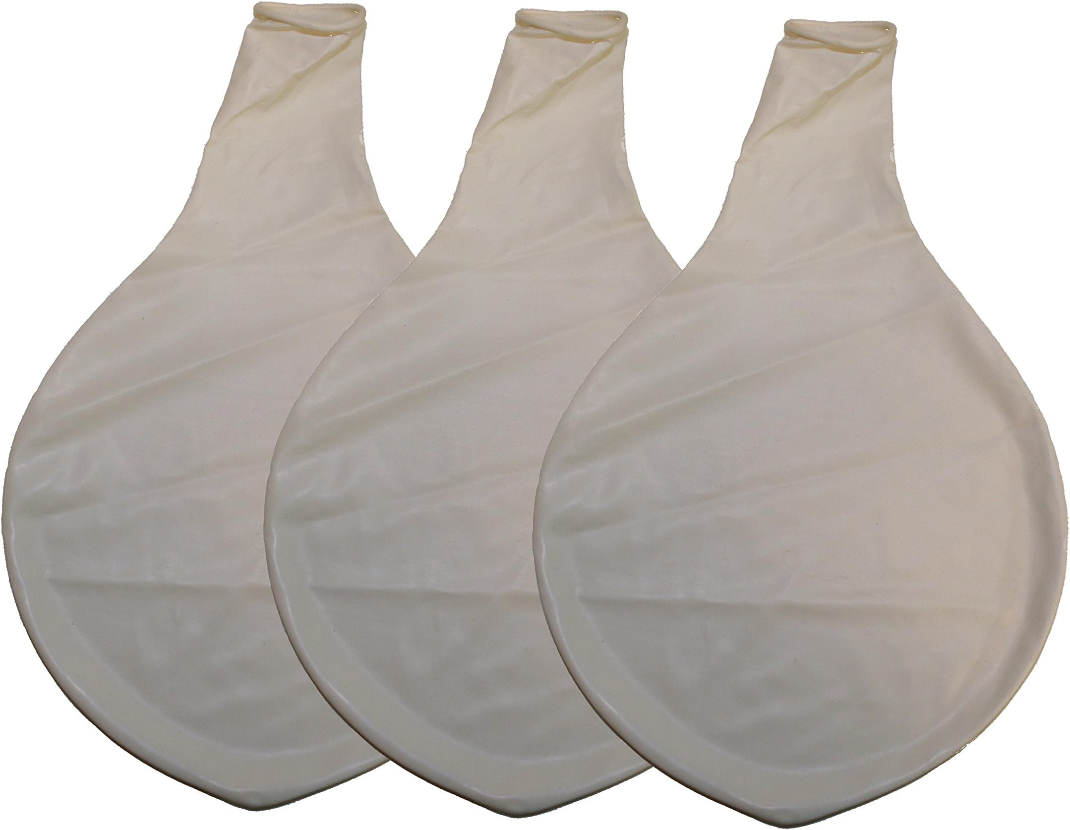36 Inch Latex Balloon White (Premium Helium Quality) Pkg/3