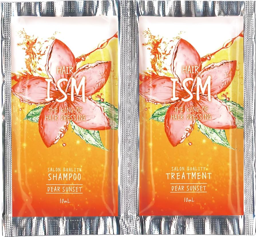 ISM サロンクオリティー　トリートメント　ディアサンセット　600ml 三本 試してみた】ISMサロンクオリティーヘアケア ディアサンセット