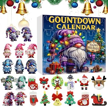 Calendar Advent 24 Days Countdown Calendar