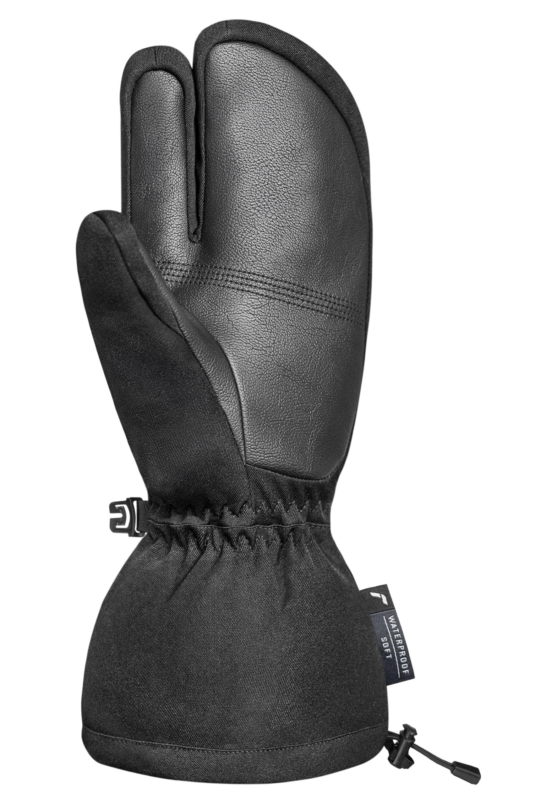 Reusch Cozy Down Lobster - Guantes de esquí para Mujer, R-Tex XT, plumón Real, Impermeables y Resistentes al Viento, 3 Guantes con función táctil, Softshell y Powder Cuff, Extra cálidos