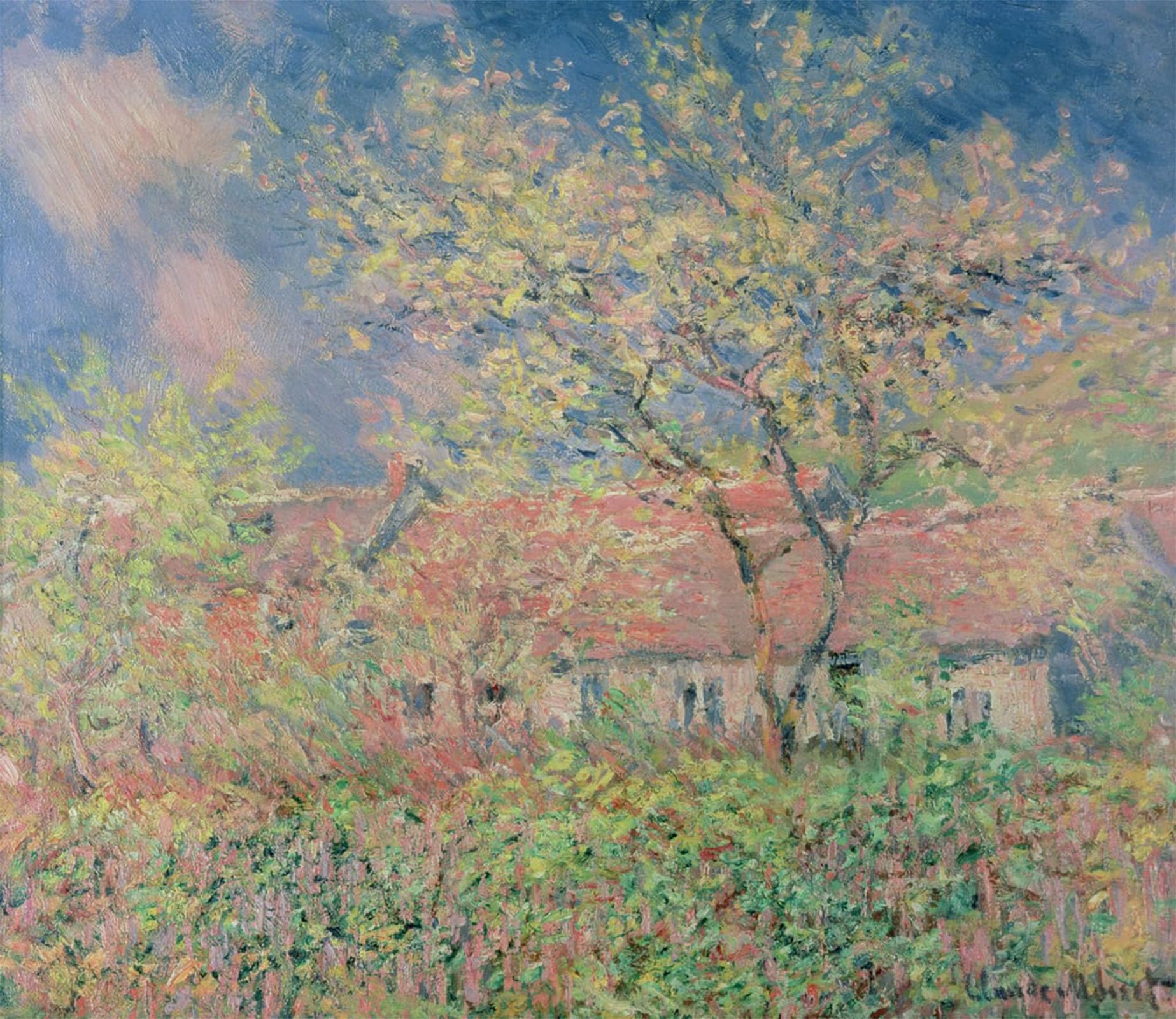 POSTERIIk Famous Print Pop Art Wall Art Graffiti Unbekanntes Bild by Claude Monet Art Prints for Home Decor 60x90cm