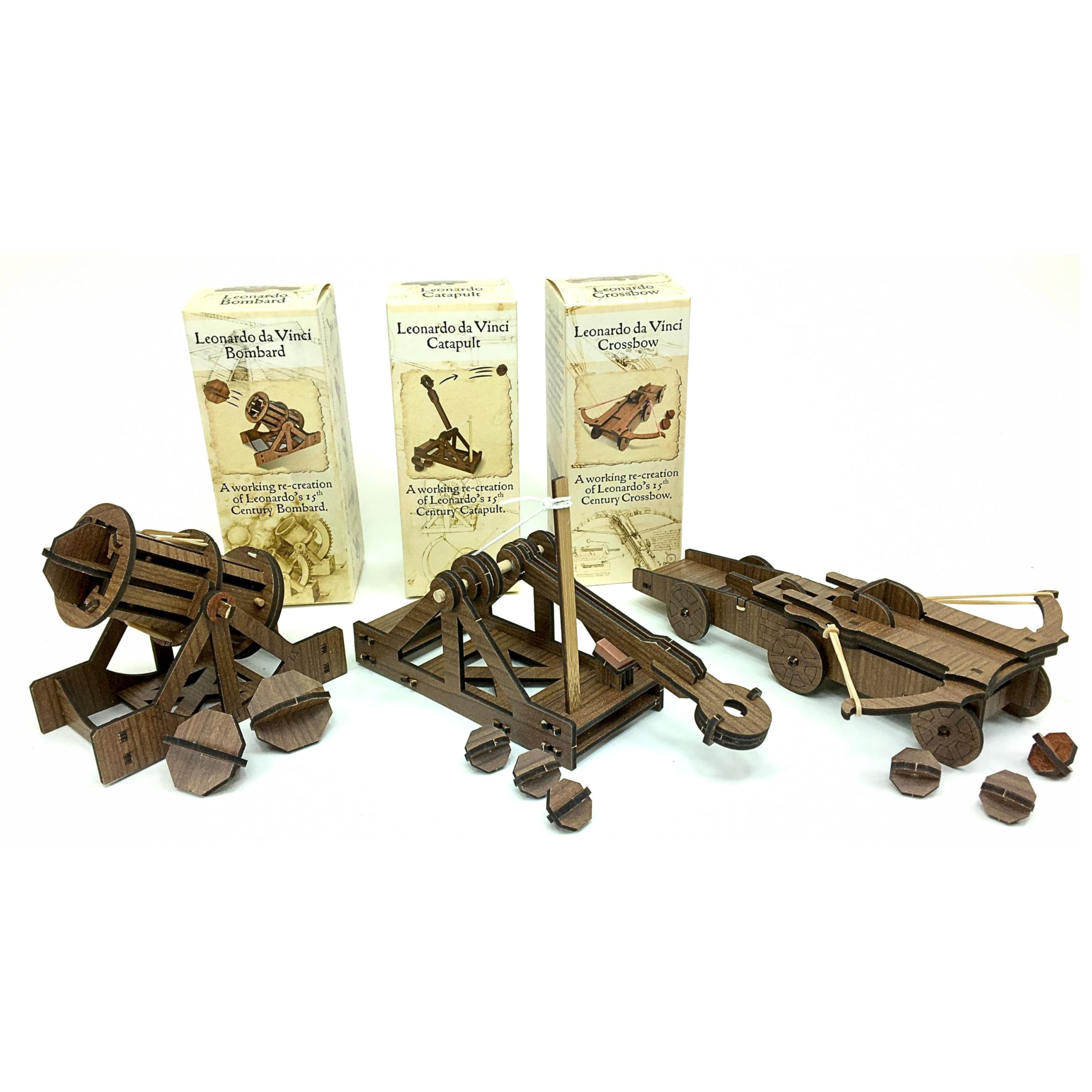 Amazon.com: PATHFINDERS Leonardo Da Vinci weapons mini model kits