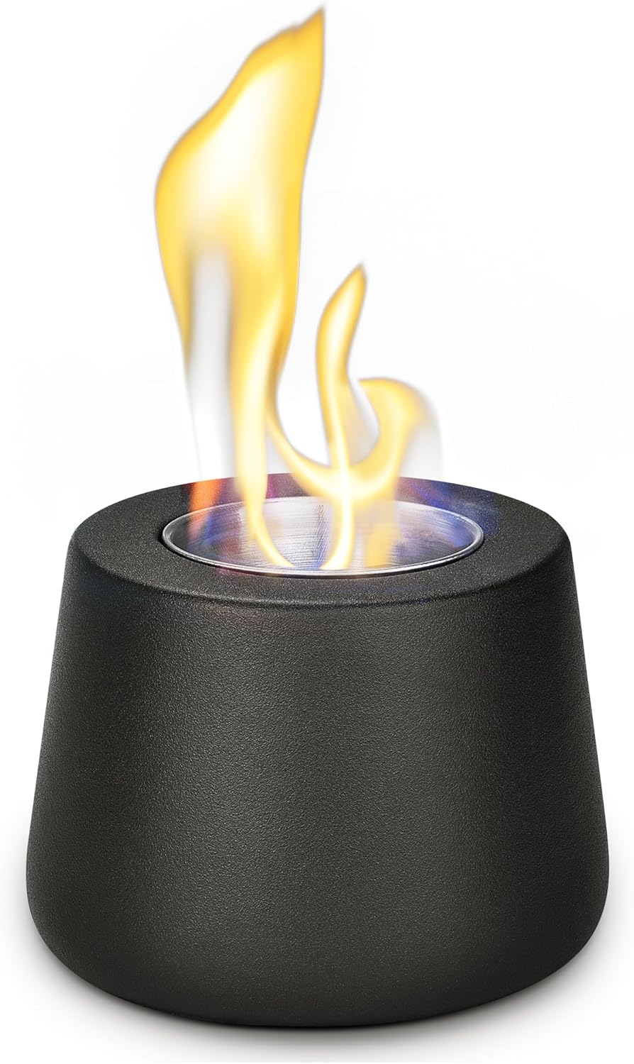 KITVONA Smokeless Tabletop Fire Pit Bowl, Outdoor Metal