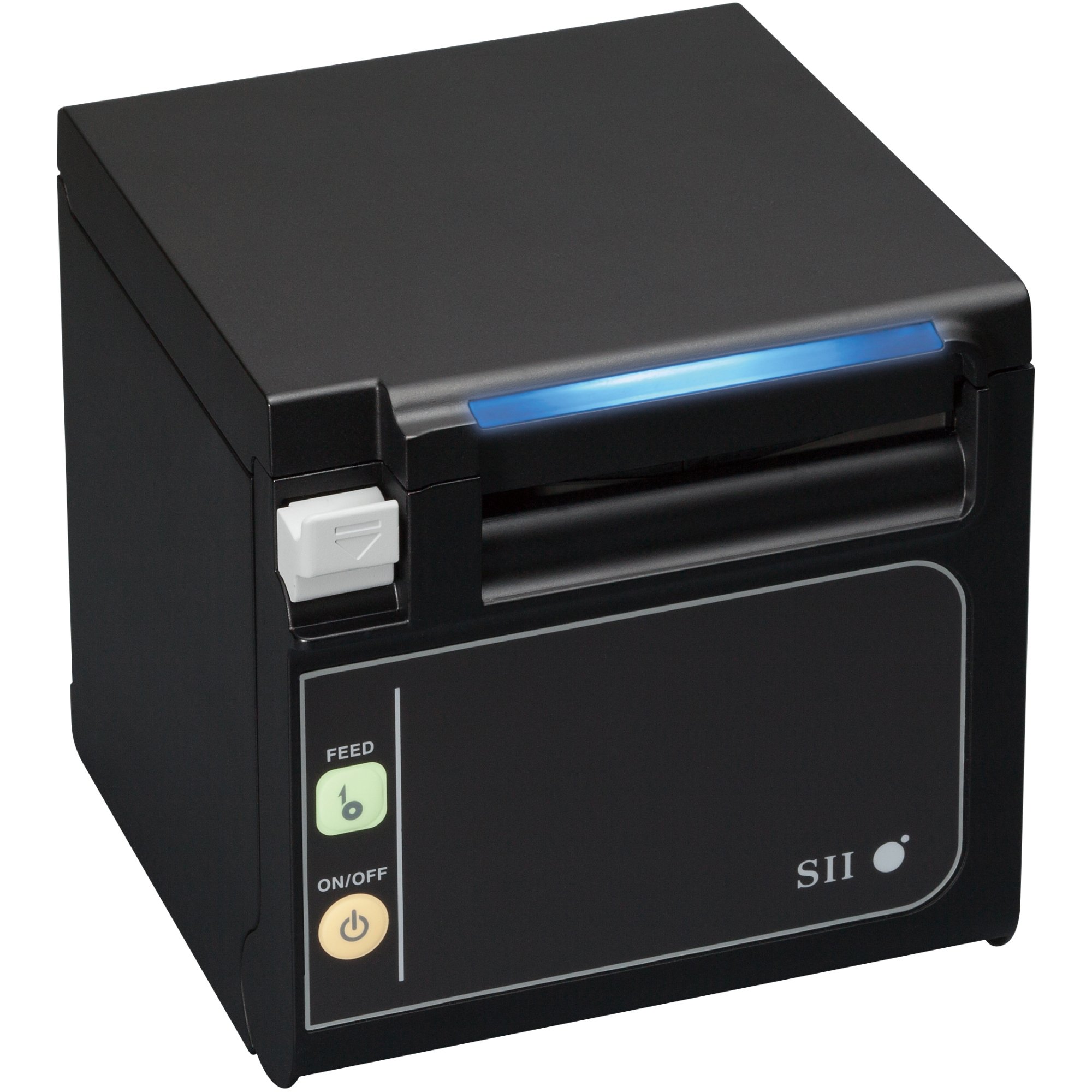 Seiko Instruments USA Inc. Qaliber RP-E11 Direct Thermal Printer - Monochrome - Desktop - Receipt Print RP-E11-K3FJ1-S2C3