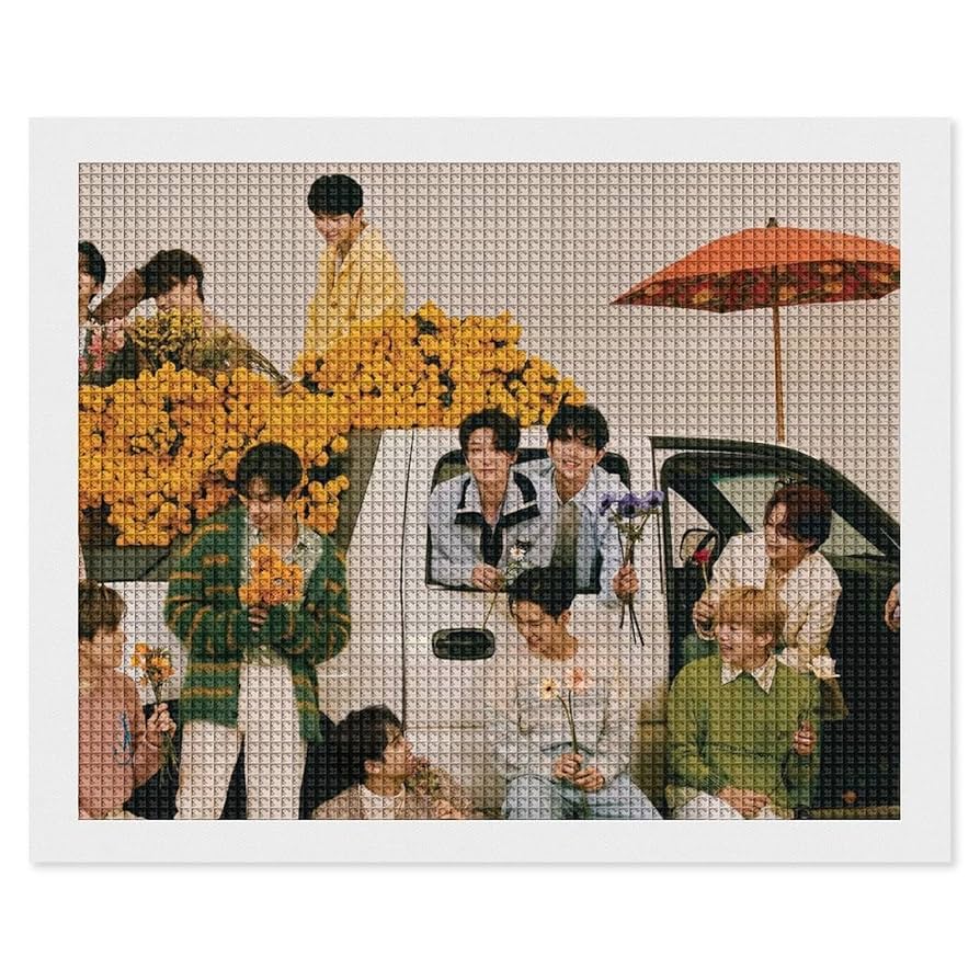 Amazon | ダイヤモンドアート Seventeen ダイヤモンド塗装キット