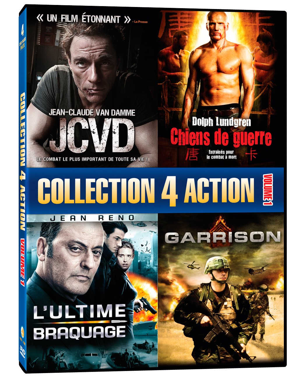 Collection 4 Action Volume 1 (Version française) [DVD]