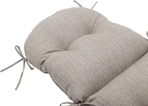 Miniatura 8 de QILLOWAY Cojines de repuesto para respaldo de asiento para interiores y exteriores, cojines de repuesto de temporada para primaveraverano (juego de