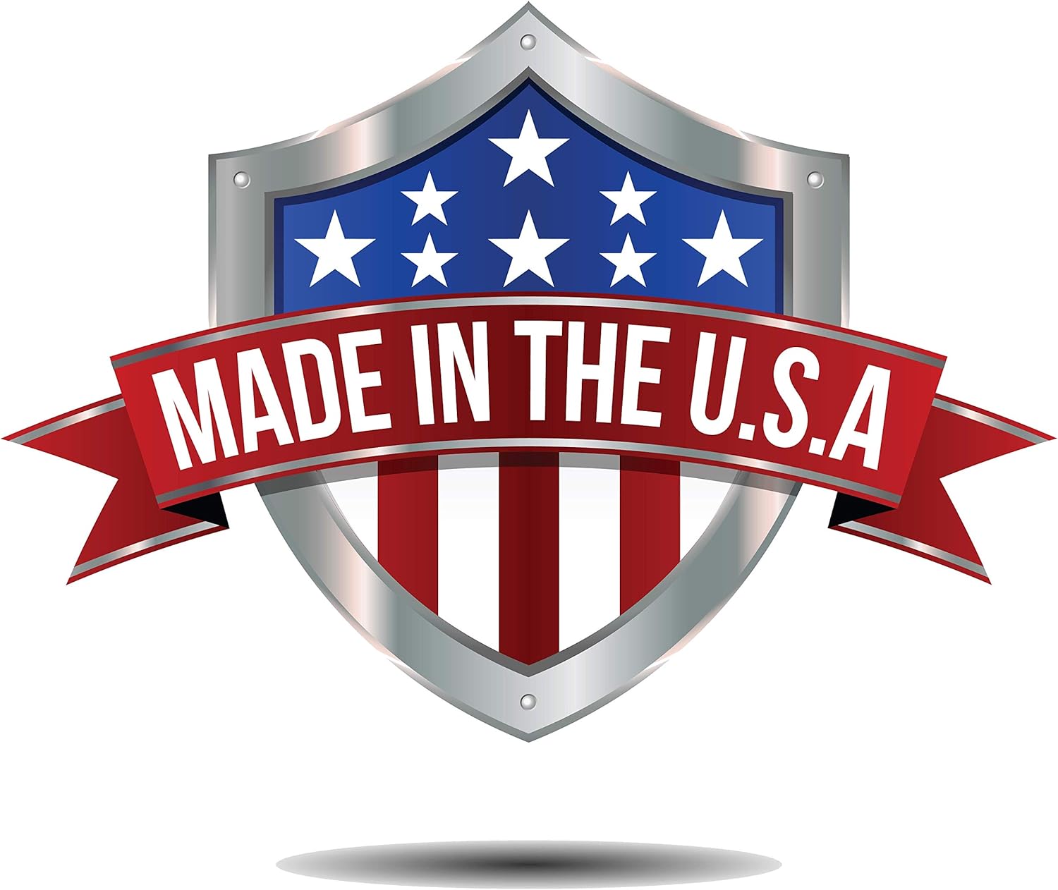 3 Pack | Libertarian Porcupine Logo American Made Hard Hat Label | Bike Sticker | Motorcycle Decal | Lunchbox, Toolbox Sticker Decal | (Each Decal 3" x 2.2")