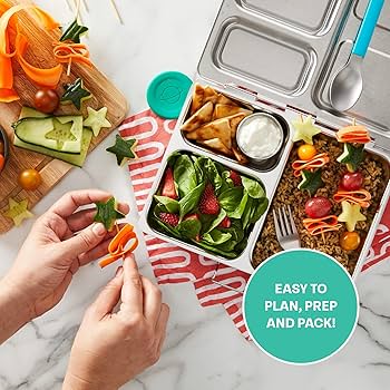 Amazon.com: PlanetBox Launch Stainless Launch Bento Box