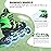 Kuxuan Skates Adjustable Inline Skates for Kids and Youth with Full Light Up Wheels Camo Outdoor Fun Illuminating Skates for Girls and Boys Beginner