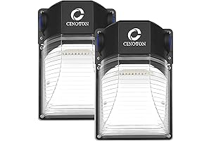 CINOTON 30W LED Wall Security Light with Dusk to Dawn Sensor