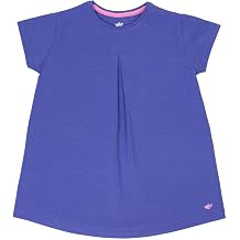 Lucky & Me | Hannah Girls Tunic T-Shirt | Childrens Short Cap Sleeve Top | Tagless