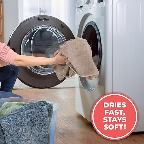 Miniatura 3 de textilom - Toallas de lujo de 100 % algodón turco, extragrandes y jumbo, para baño y ducha, con máxima suavidad y absorción (40 x 80 pulgadas), beige