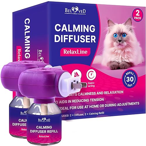 Beloved Pets Cat Calming Diffuser & Pet Anti Anxiety Products