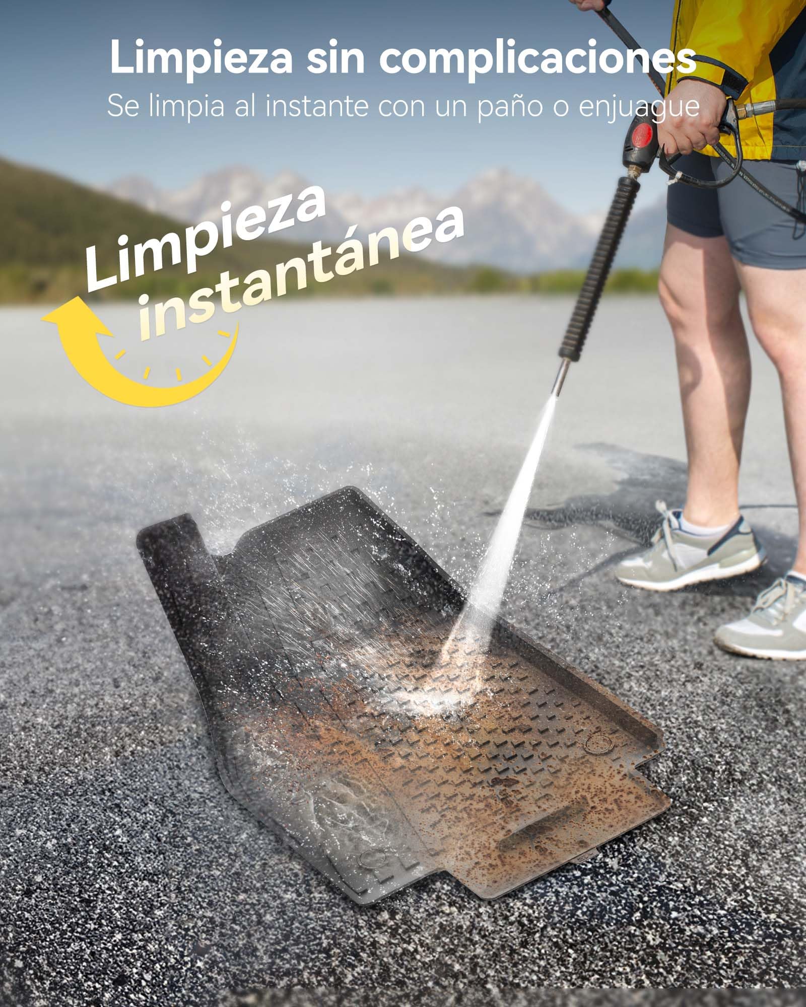 3W Alfombrillas de Coche para Tesla Model Y 2025 2026 Juniper,Incluyendo Alfombrilla de Maletero en Material Thorex™ Premium, Aptas para Todas las Estaciones, Antideslizantes e Impermeables,Accesorios