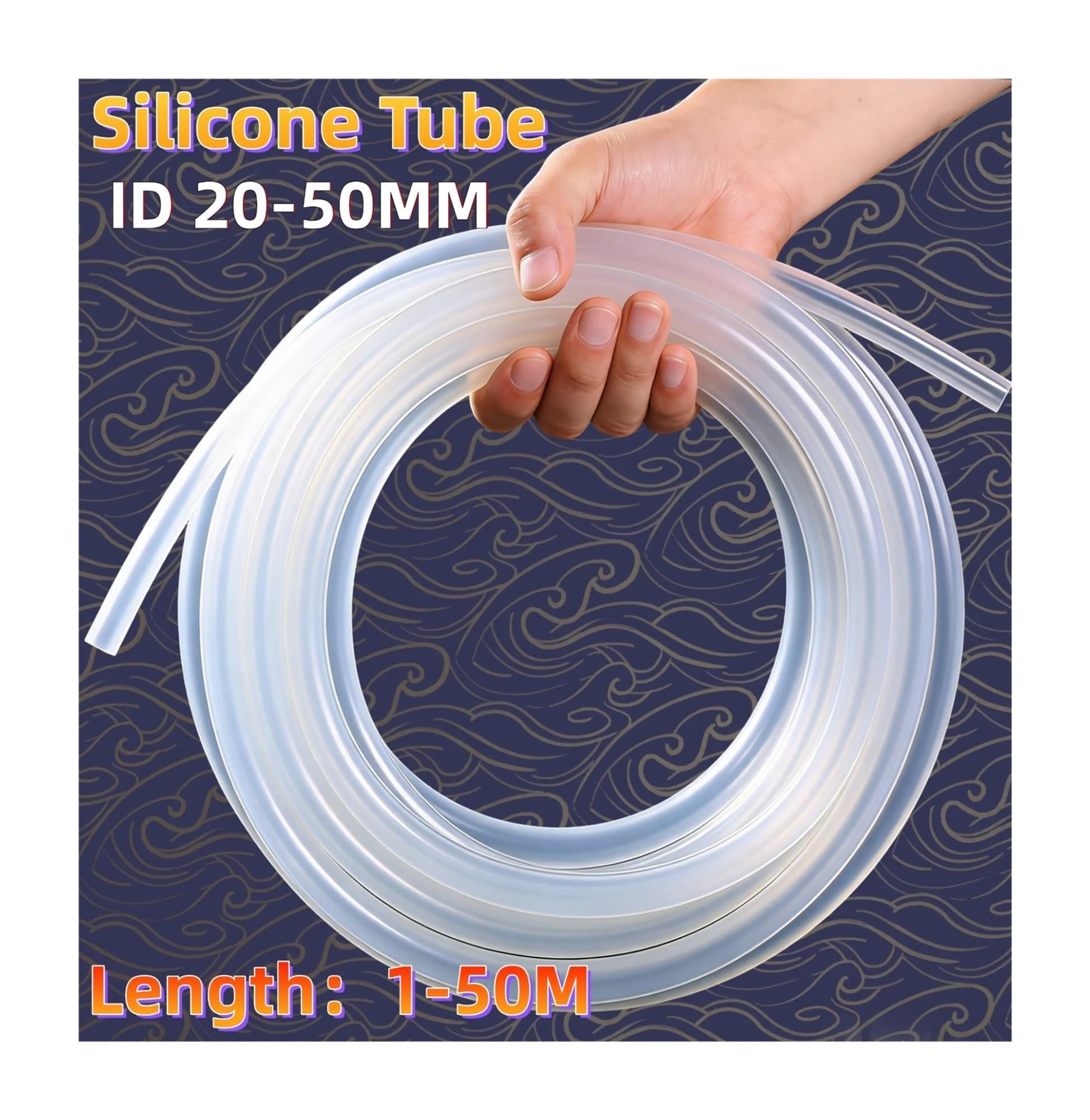 Manguera silicona transparente flexible atóxica 2-25mm acuario | Suave y segura, ideal for depósitos y conducción de agua(15 Meter,ID 8mm X OD 12mm)